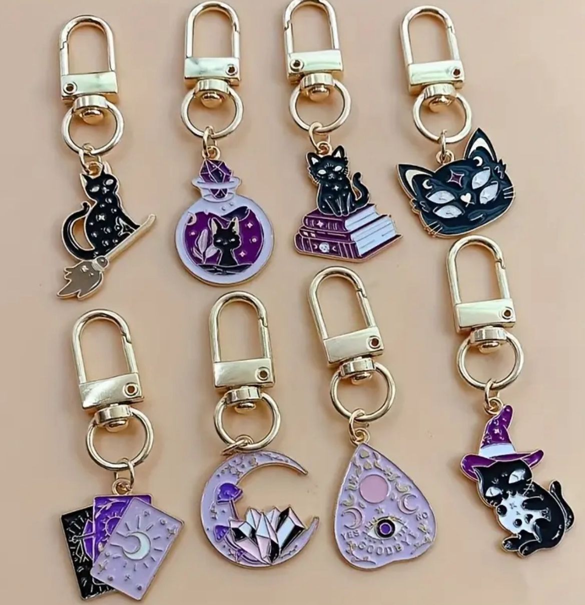 Cat Halloween Keychain/bag Charm