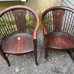 Barrel back Chairs 