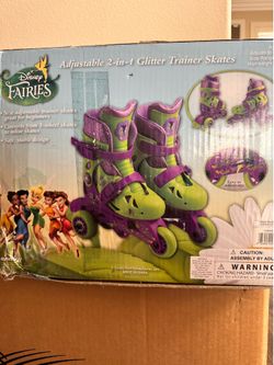 Disney 2 in 1 Glitter Trainer Skates