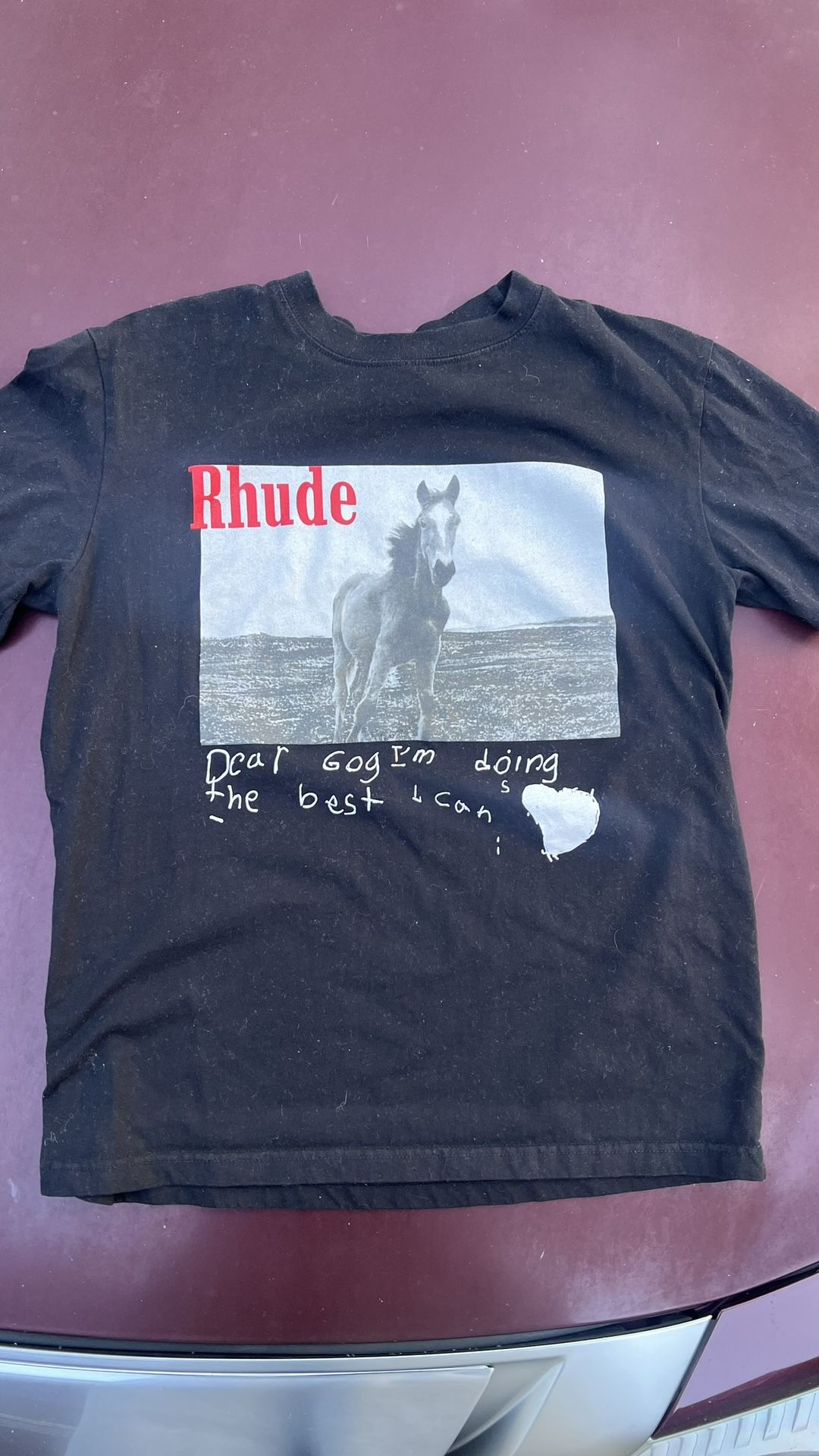 rhude t shirt