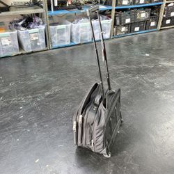 Premium Travel Suit Wallet Backpack Case With Wheels And Handlebar Black Color For Laptop Convenience And Plenty Of space 