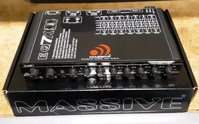 NEW! 7 band EQ. preamplificador