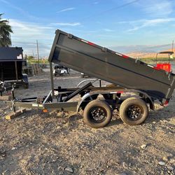 Brand New 10 X 8 Dump Trailer 