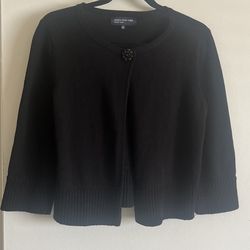 Classic black women’s cardigan