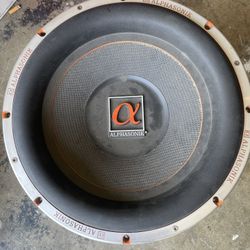 Alphasonik Psw 815 Subwoofer 