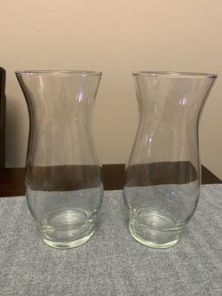 Small glass vases