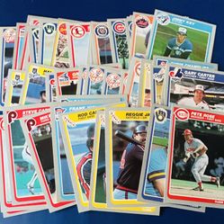 1985 Fleer Baseball Card Lot - HOF, All Stars, Rookies