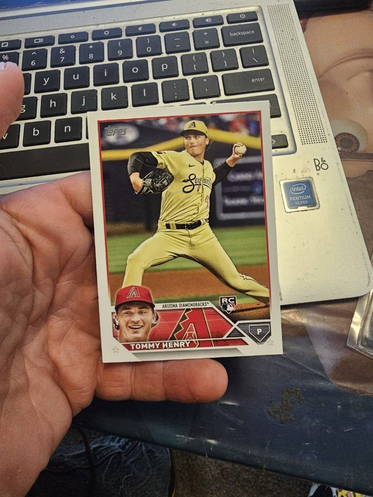 Tommy Henry Baseball Card