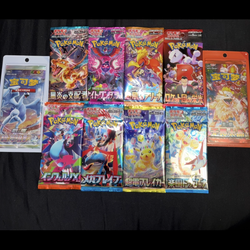 POKEMON JAPANESE BOOSTER PACKS
