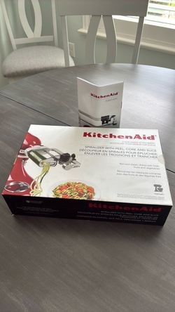 KitchenAid Spiralizer with Peel, Core and Slice Attachment