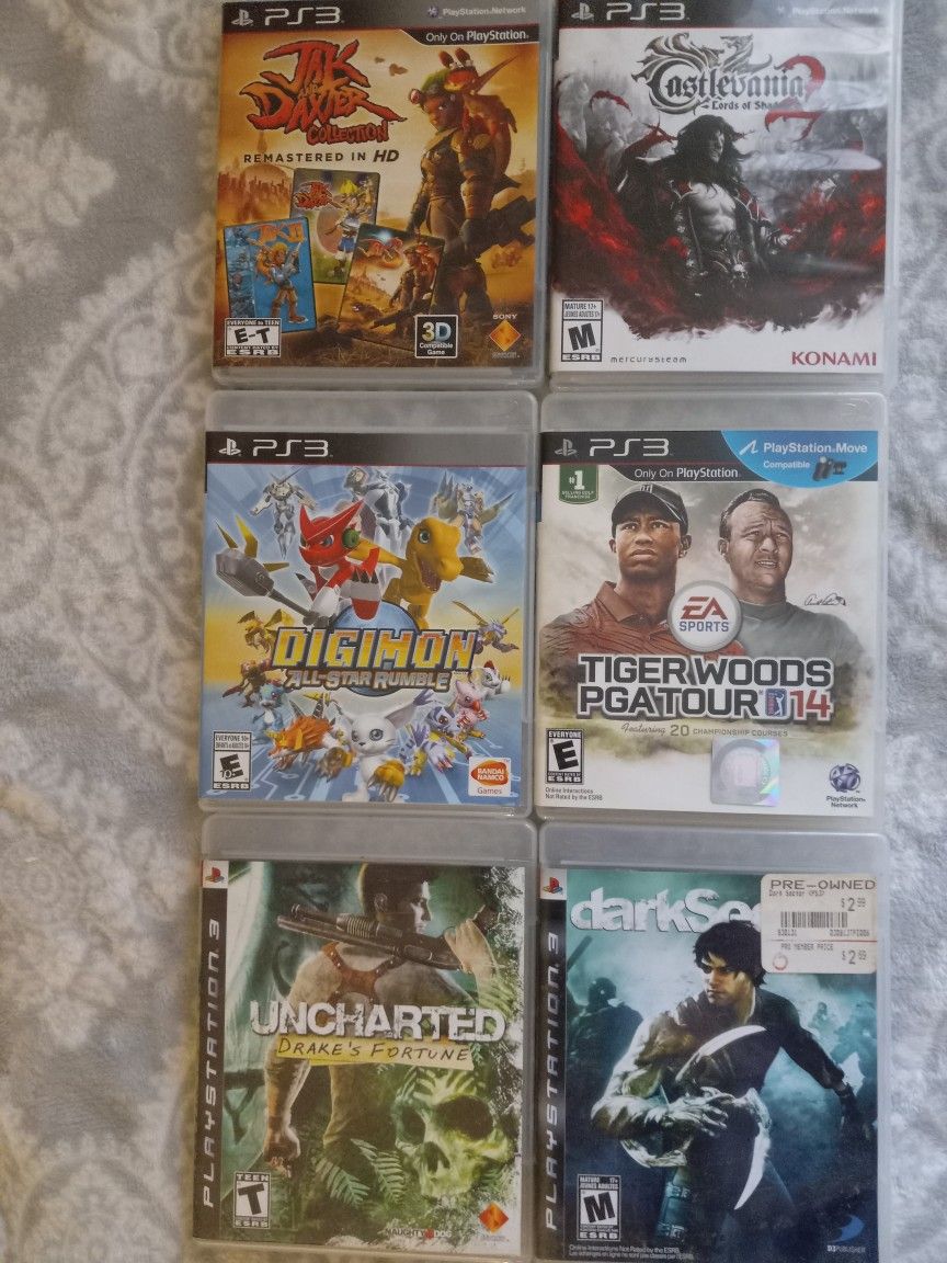 PS3 PlayStation 3 Games Lot