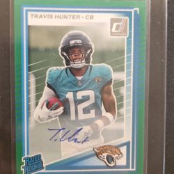 Travis Hunter  Rookie Sig Auto