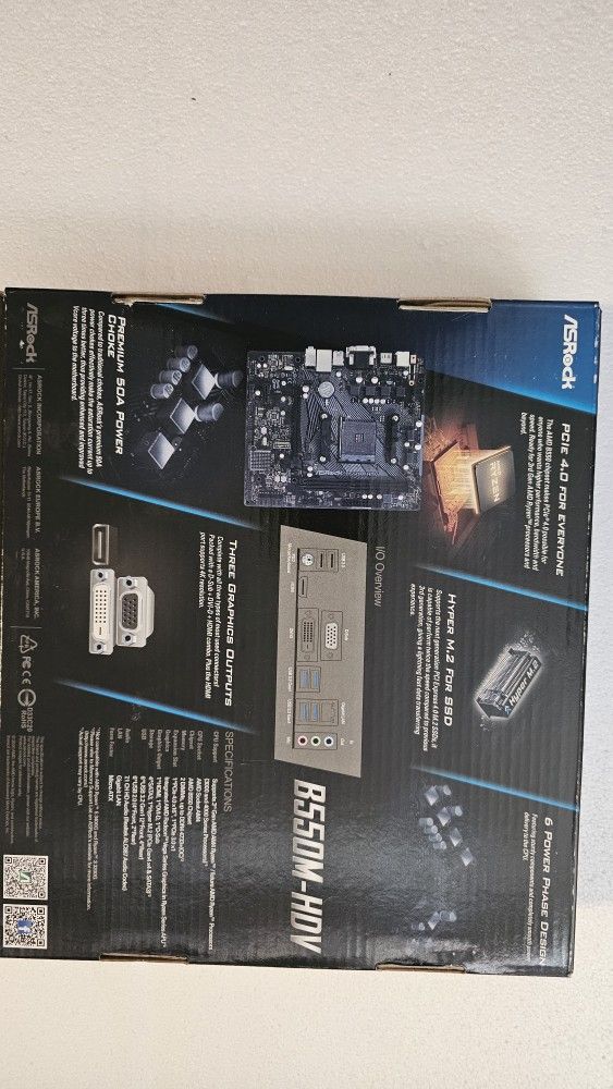 ASRock B550M - HDV Motherboard