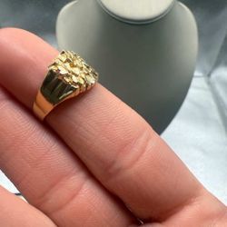 Gold Nugget Ring