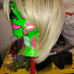Short Blond Wig