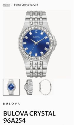 Bulova Mens Watch Model #96A254