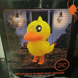 Inflatable Rubber Duck Costume