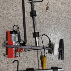 Jeep Hardtop Hoist and Wall Mount Door Hanger Garage System