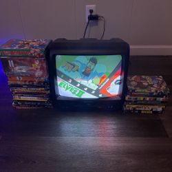 CRT DVD TV MAGNAVOX 13”
