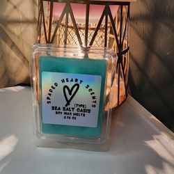 Sea Salt Oasis (Type) Handcrafted Natural, Coconut-Soy Wax Melts