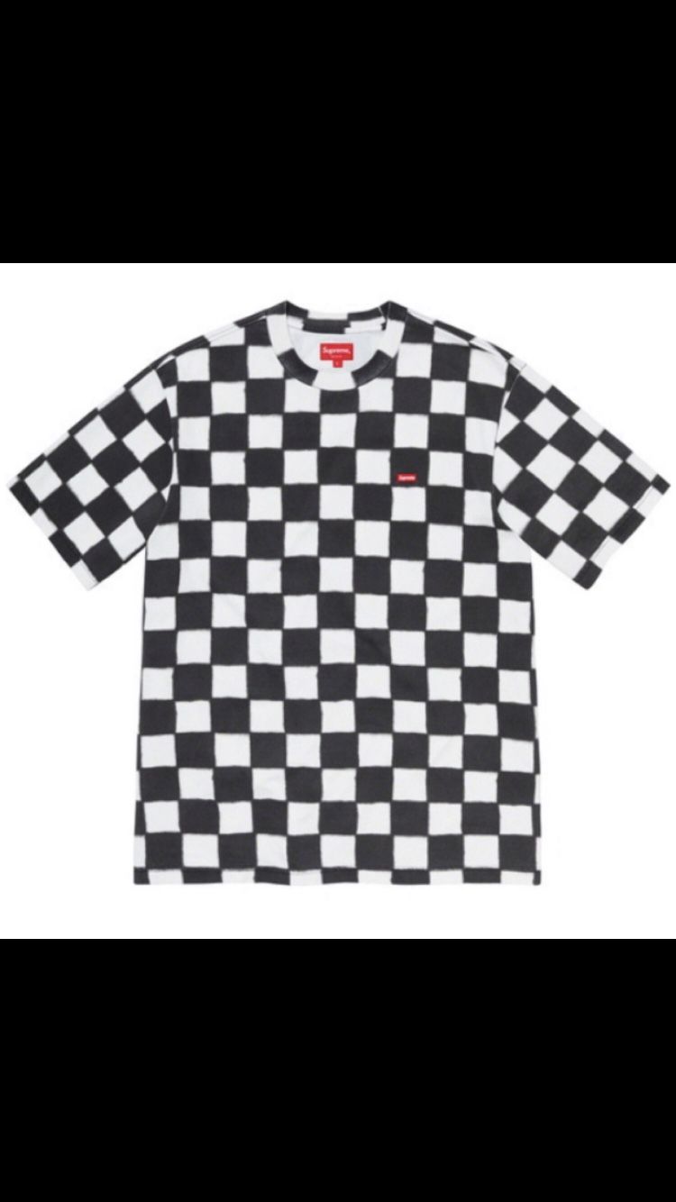 Supreme checkered small box shirt size small