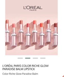 2 Loreal Paris Rich Glow Lipstick Lip Makeup Mulberry Bliss And Nude Heaven Color