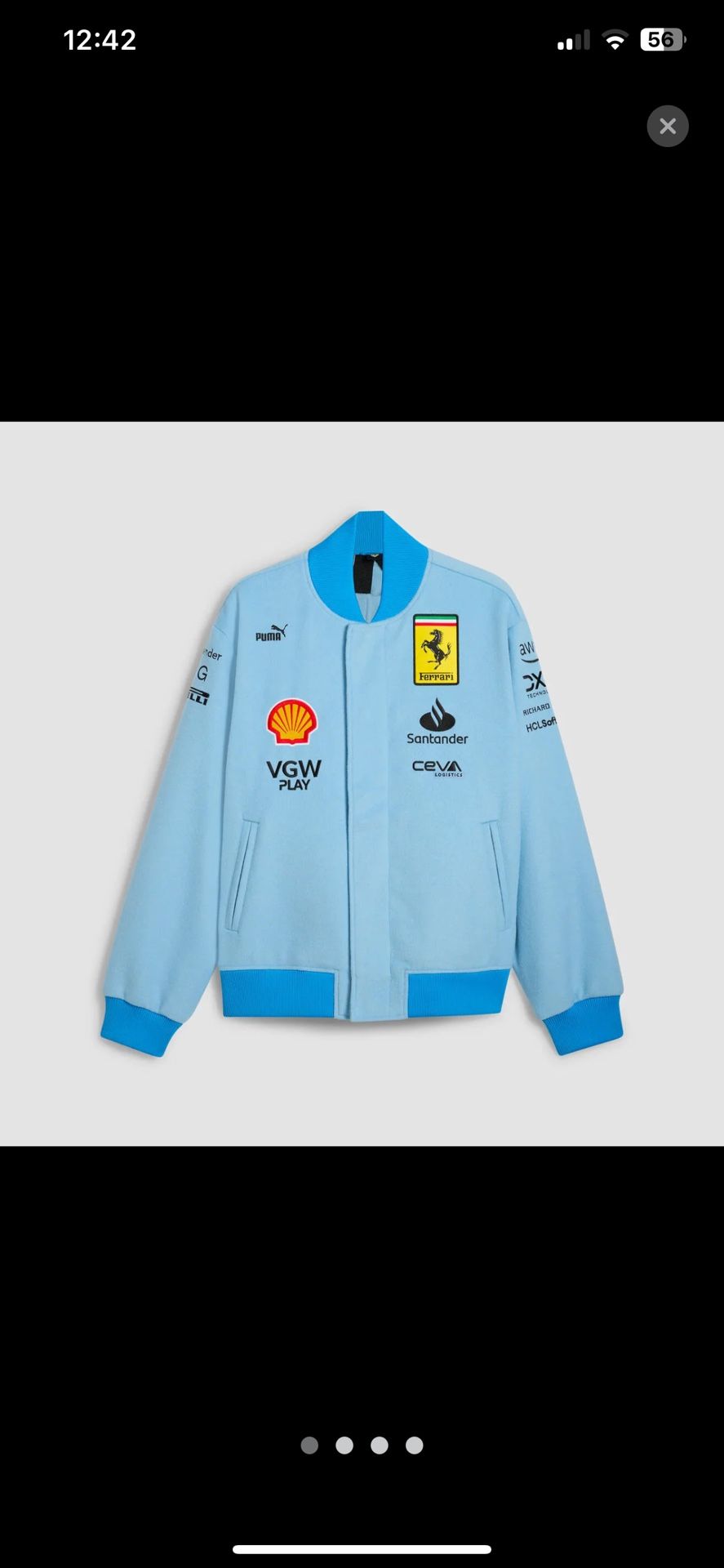 Ferrari Sheep Leather Jacket