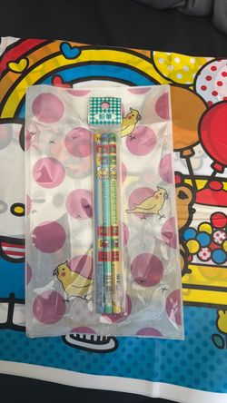 Vintage Sanrio Keroppi HB Pencil Set