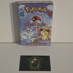 Pokemon Cards WOTC Theme Deck Water Blast