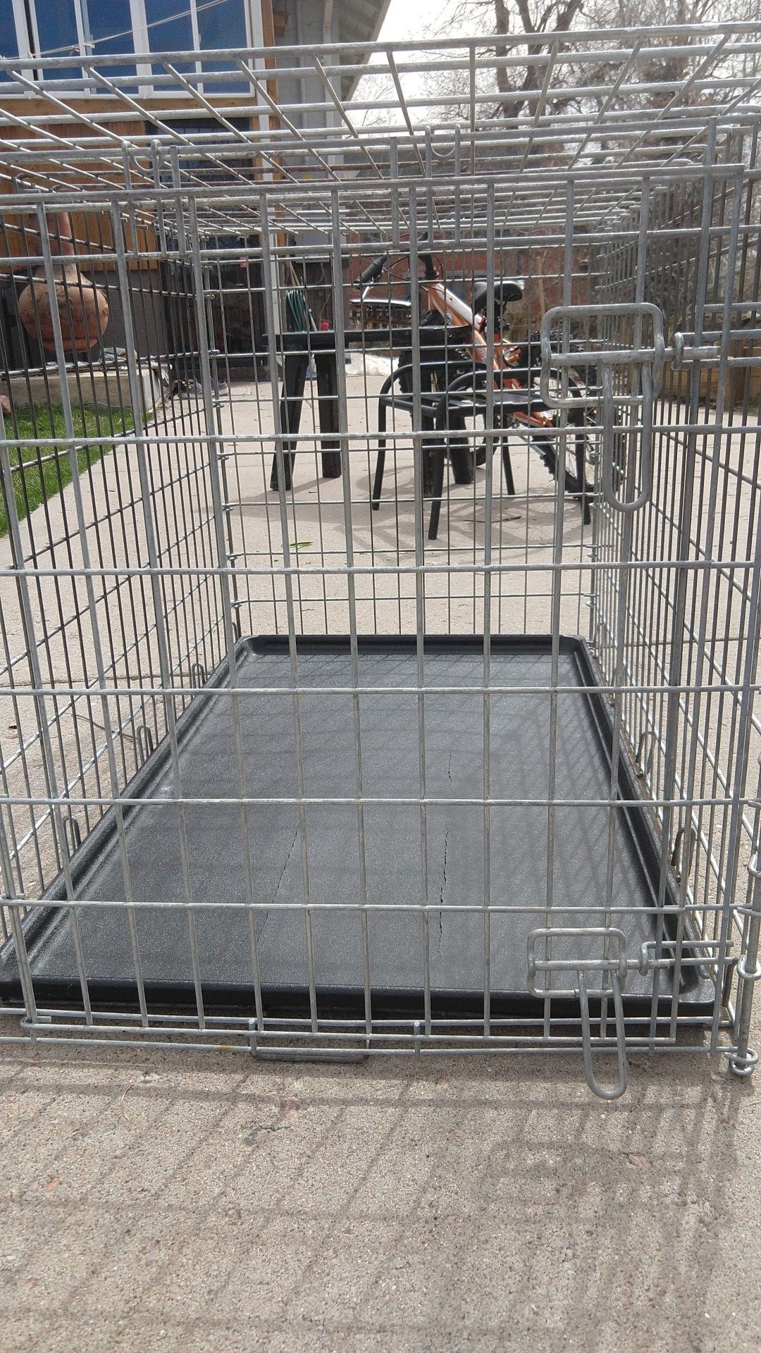 Metal Large dog crate