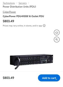 CyberPower PDU41008 16 Outlet PDU