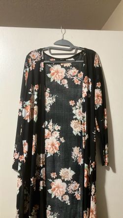 Floral fashion nova cardigan - size m