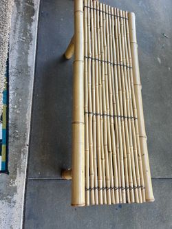 Bamboo bench Super unique