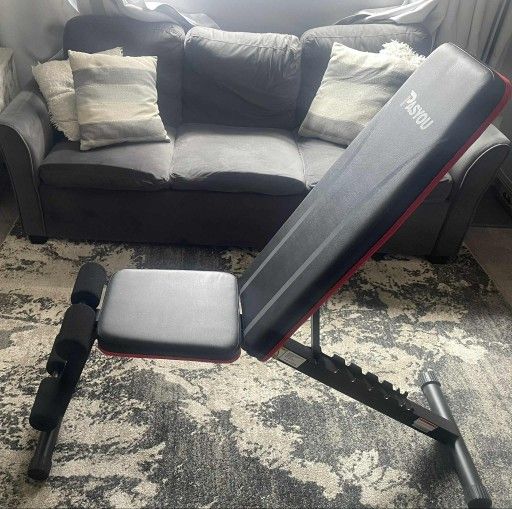 PASYOU Adjustable Weight Bench For Full Body Workout