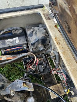 Kawasaki fe290 engine out of club car golf cart