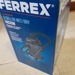 Ferrex 6 Gallon Wet And Dry Vacuum 
