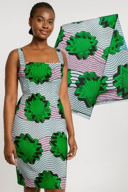 Jazron 6 Yards Ankara Print Fabric For Creatin