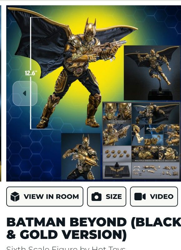 Sixth Scale Batman Collectible Detailed Figure