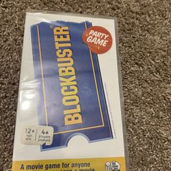 The Blockbuster Game: A Movie Party Game Family Board Game