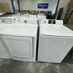 Samsung Washing Machine And Electric Dryer 