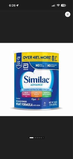 Similac Formula 3 cans available