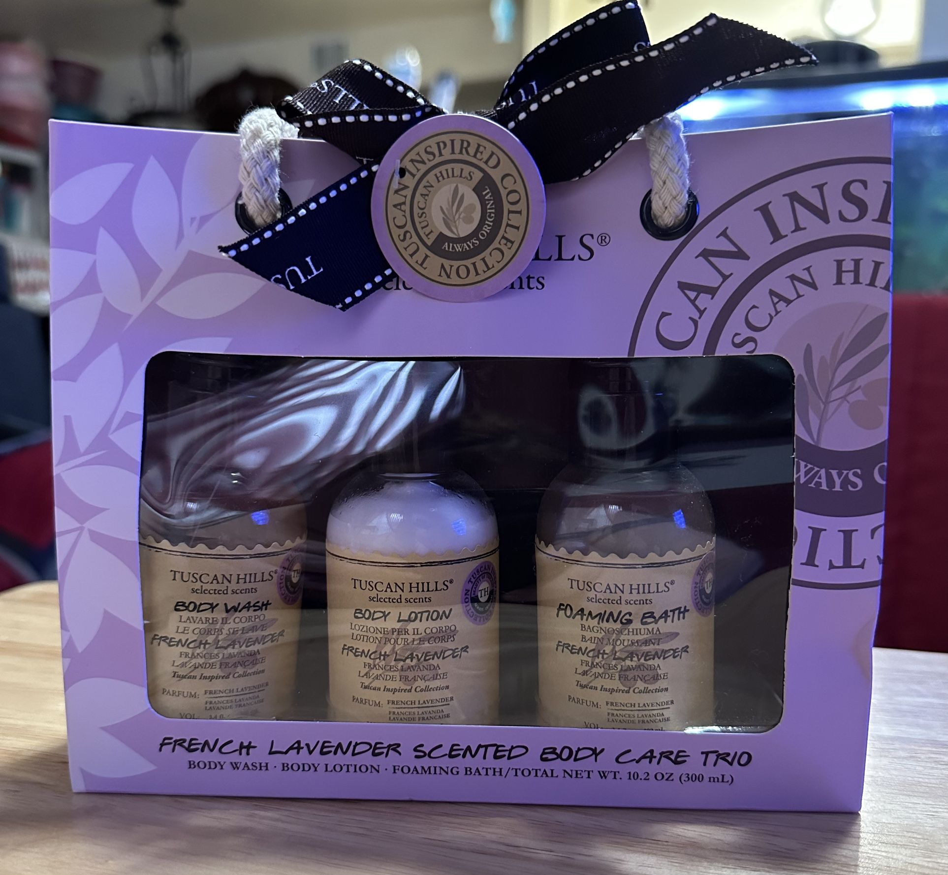 Tuscan Hills French Lavender Scented Body Care Trio