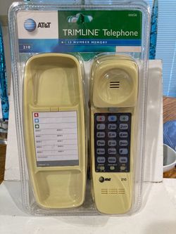 NSIP AT&T 210 Trimline Pushbutton Phone