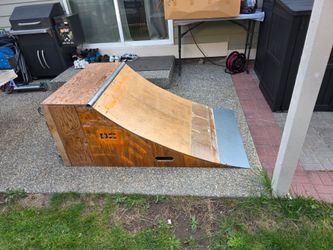 3 Foot Wide Quarter Pipe Ramp