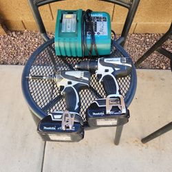 Makita 18v Impact And Drill