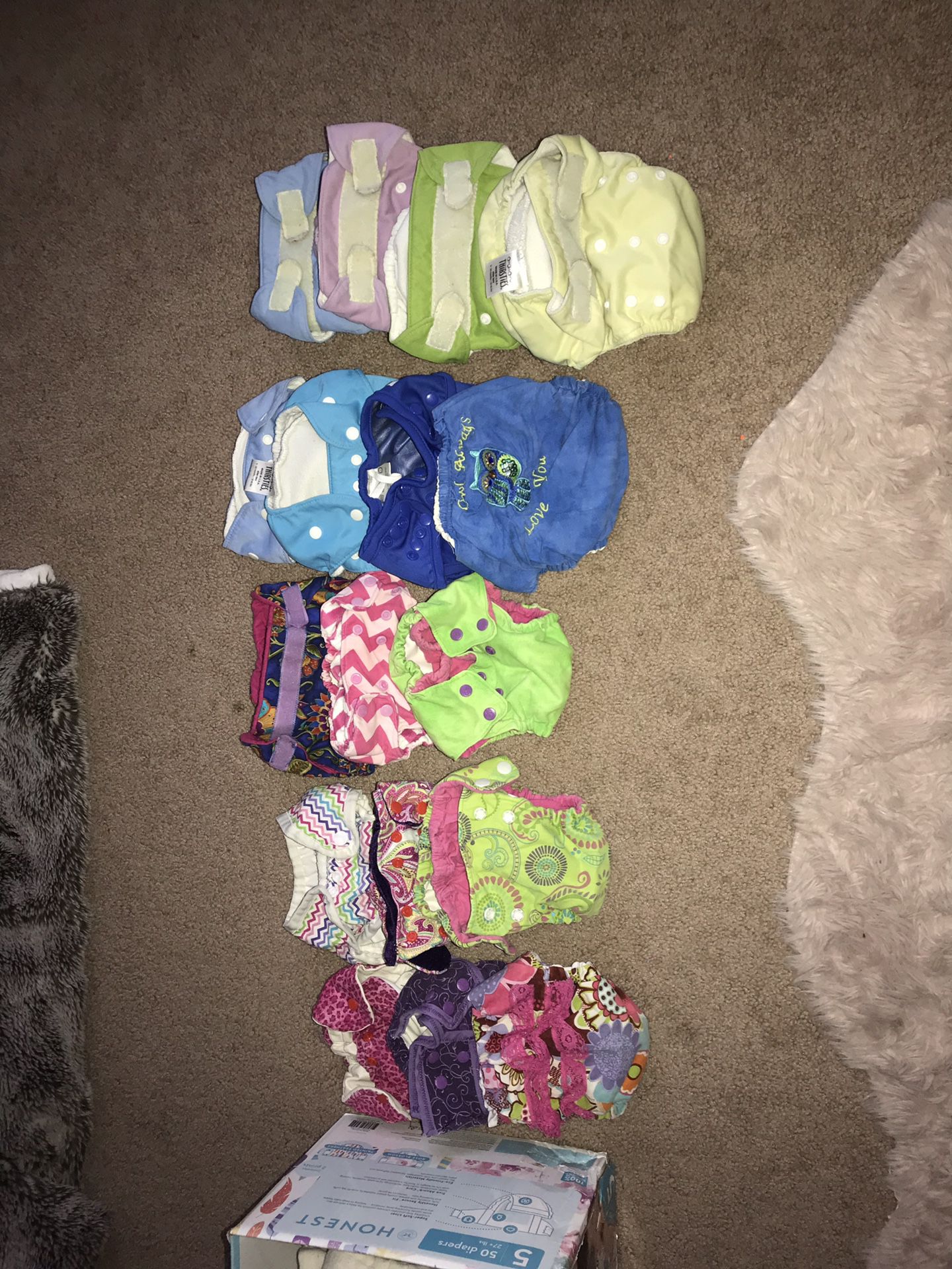 Cloth diapers and covers