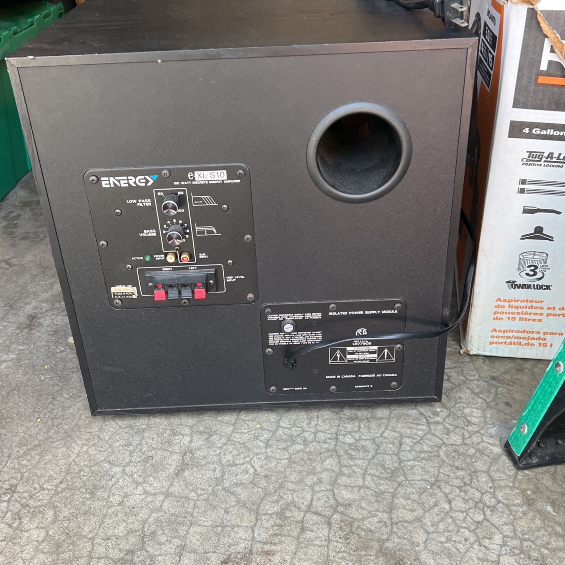 Energy Subwoofer XL S10