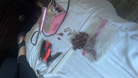 Electric Nail Drill Kit with Accessories