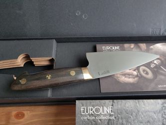 KRAMER by ZWILLING EUROLINE Carbon Collection 2.0 6-inch Chef's Knife