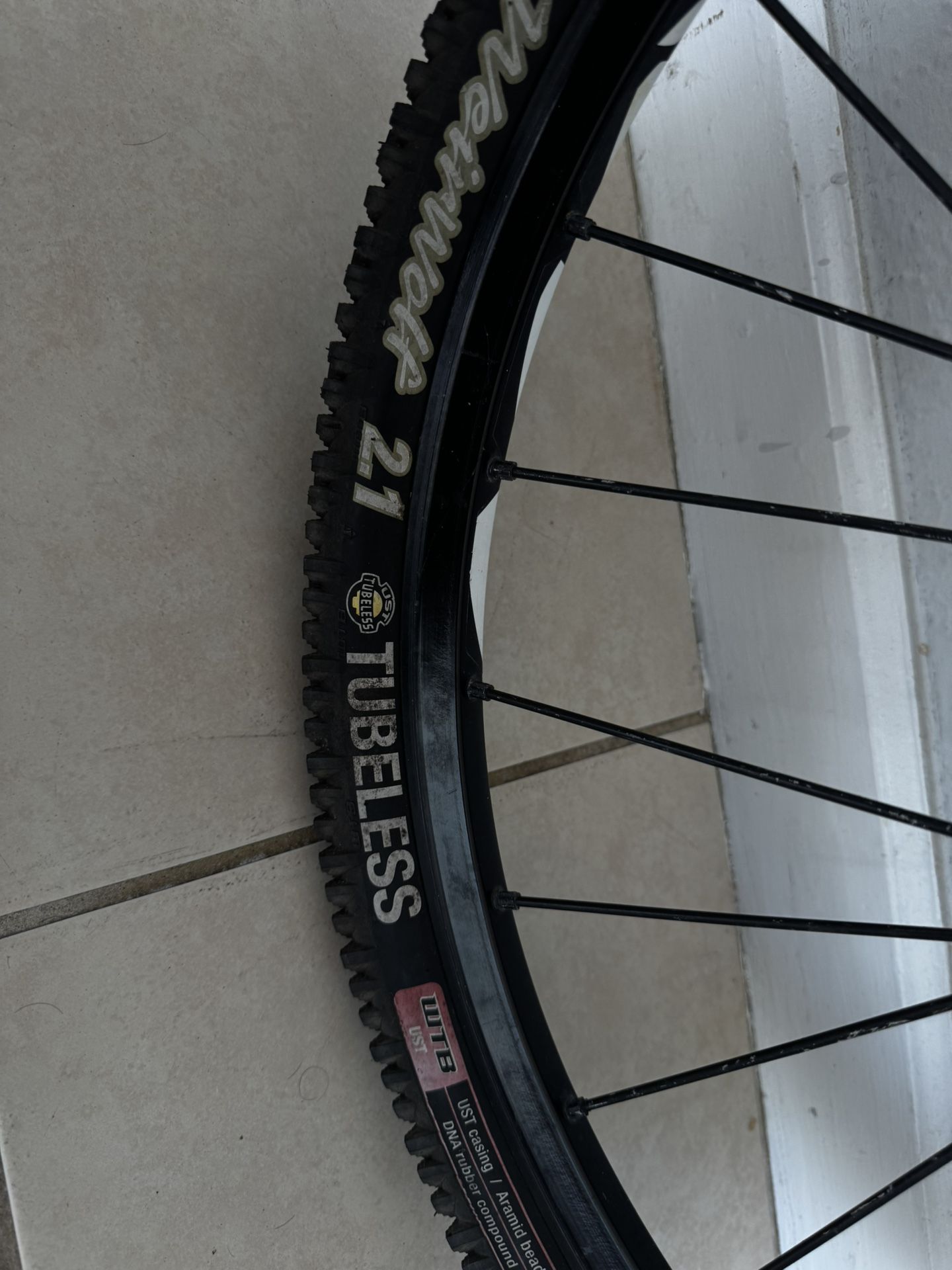 Tire Bicycle . Tubuless 26X2.1 . Used In Good Condition 